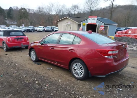 2017 Subaru Impreza 2.0I Premium z USA, uszkodzony, nr VIN 4S3GKAD69H3626850
